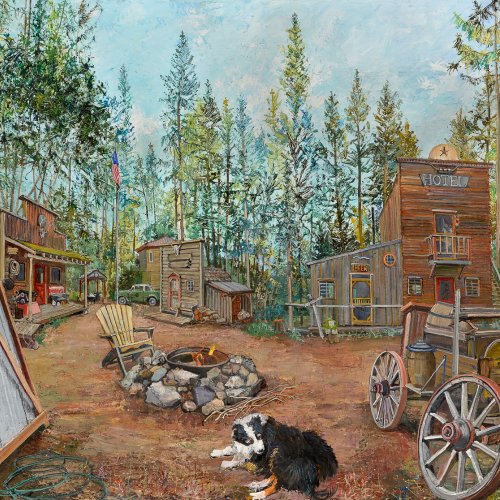 Ravens’ Way, oil on canvas, 32 x 45 inches, copyright ©2013-2018